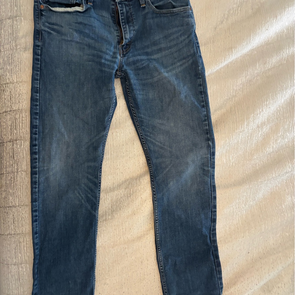 Levi's Men's Dark Blue Skinny Jeans
